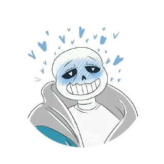 😍 emoji Papyrus Telegram sticker 9 of 38
