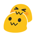 😋 emoji Cute Blobs Telegram sticker 19 of 73