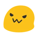 😈 emoji Cute Blobs Telegram sticker 16 of 73