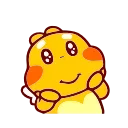 🥺 emoji QooBee Agapi- @MochaStickers Telegram sticker 11 of 36