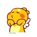 🕺 emoji QooBee Agapi- @MochaStickers Telegram sticker 19 of 36