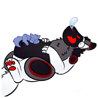 😴 emoji Mars Telegram sticker 5 of 97