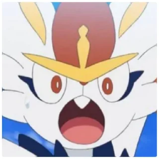 😁 emoji Cinderace Telegram sticker 7 of 14