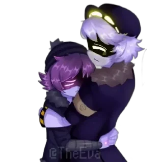 💕 emoji Murder drons💛💜 Telegram sticker 1 of 17