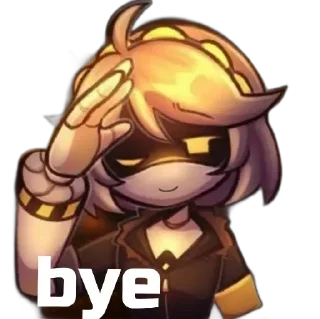 ✋ emoji Murder drons💛💜 Telegram sticker 12 of 17