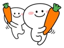 💃 emoji Spoiled Rabbit Smile Person Carrot Telegram sticker 5 of 41