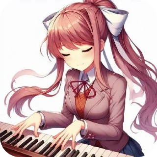 Sticker from Just monika.