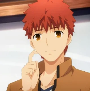 ⚔ emoji Emiya Shirou by @Bileygr_S Telegram sticker 12 of 39