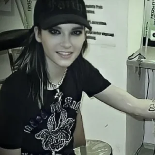 😃 emoji Bill Kaulitz 💖 Telegram sticker 7 of 47