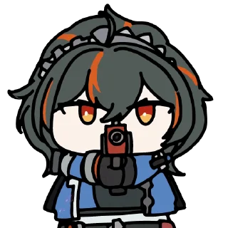 🔫 emoji Zenless Zone Zero Animated | @KyouinArchive Telegram sticker 22 of 30