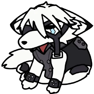 😭 emoji Zenless Zone Zero Animated | @KyouinArchive Telegram sticker 17 of 30
