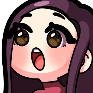 😮 emoji Raciii's emote pack Telegram sticker 7 of 12