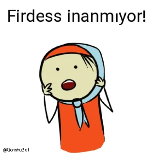 😱 emoji Firdess @Qonshubot Telegram sticker 3 of 31