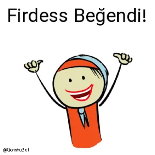 👍 emoji Firdess @Qonshubot Telegram sticker 20 of 31