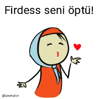 💋 emoji Firdess @Qonshubot Telegram sticker 19 of 31