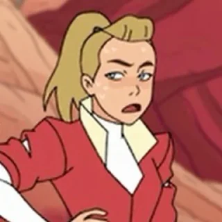 😦 emoji She-ra Telegram sticker 22 of 120