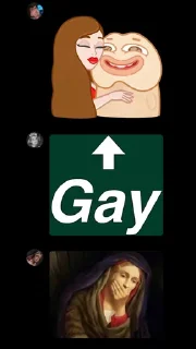 🤔 emoji @animekizilucky | 🌃 @OwenUserBot Paketi | 1 Telegram sticker 14 of 19