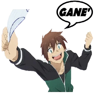 🥇 emoji @STIKERFORALL 🇪🇸KONOSUBA Telegram sticker 10 of 75