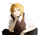 😊 emoji Edward Elric .saku Telegram sticker 12 of 120