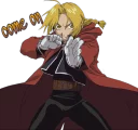 😑 emoji Edward Elric .saku Telegram sticker 23 of 120
