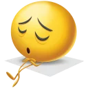 😴 emoji 😃 The emoji movie 😃 Telegram sticker 17 of 67