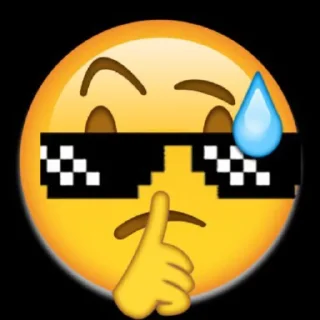 😅 emoji obsidian Telegram sticker 14 of 28