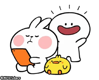 😑 emoji Spoiled Rabbit Animation 2 Telegram sticker 8 of 25