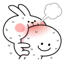 🤒 emoji Spoiled Rabbit Summer Telegram sticker 9 of 40