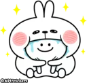 ✨ emoji @MHStickers Spoiled Rabbit Plump Telegram sticker 19 of 41