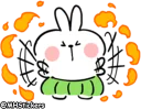 🔥 emoji @MHStickers Spoiled Rabbit Summer Telegram sticker 10 of 41