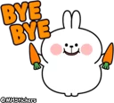 ✋ emoji @MHStickers Spoiled Rabbit Plump Telegram sticker 9 of 41