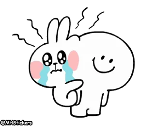 😭 emoji Spoiled Rabbit Animation 2 Telegram sticker 22 of 25
