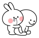 😭 emoji Spoiled Rabbit Telegram sticker 22 of 120