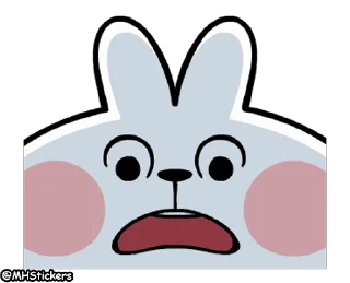 😳 emoji Spoiled Rabbit Animation 2 Telegram sticker 20 of 25