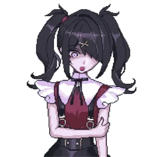 😣 emoji Ame Chan!! @mango_rulez Telegram sticker 19 of 48