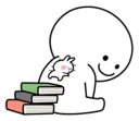 😴 emoji Spoiled Rabbit Small For You Telegram sticker 8 of 41