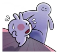 😱 emoji Spoiled Rabbit Small For You Telegram sticker 2 of 41