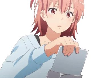 😦 emoji Oregairu (Season 3) Telegram sticker 19 of 64