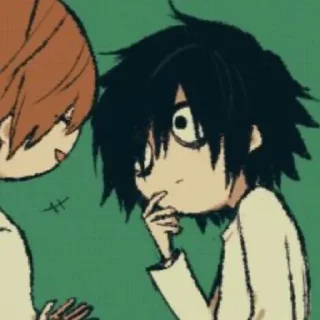 🦔 emoji L-death note Telegram sticker 7 of 21