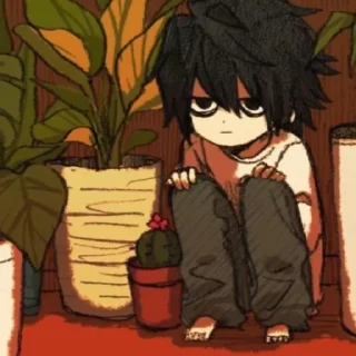 Sticker from L-death note