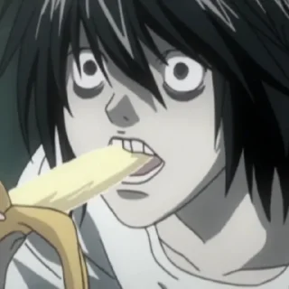 Sticker from L death note