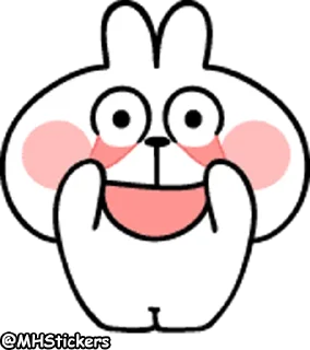 😝 emoji @MHStickers Spoiled Rabbit Emoji 2 Telegram sticker 16 of 41