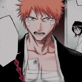 🍁 emoji Ichigo kurosaki @numen_sticker Telegram sticker 7 of 120