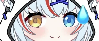 😅 emoji 单推灰！ Telegram sticker 12 of 30