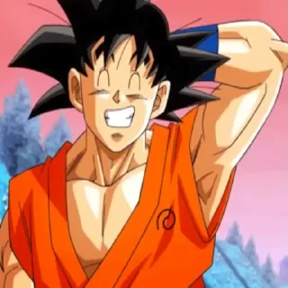 😅 emoji Dragon Ball Super By D Telegram sticker 10 of 44