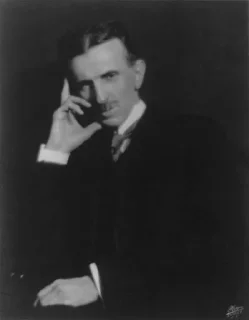 🤔 emoji Nikola Tesla Telegram sticker 5 of 8