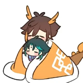 Sticker from 𝕲𝐞𝐧𝐬𝐡𝐢𝐧𖧵ֹֺֽ໋໋݊ @Webtoon_sticker
