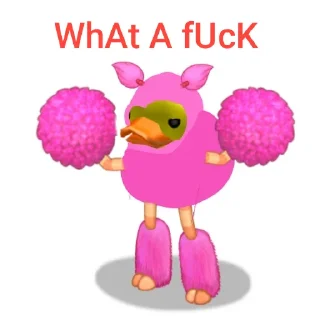 😤 emoji Duck lala land Telegram sticker 7 of 60