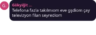 Sticker from Gök çıkartma