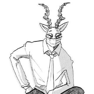 Sticker from Beastars